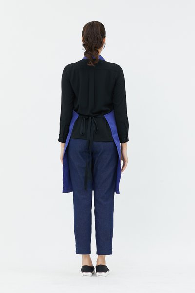 Greg Royal blue Adjustable Neck Strap Bib Apron