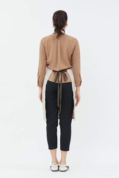 Combini Bib Apron - Wholewheat