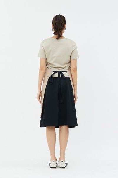 Greg beige Adjustable Neck Strap Bib Apron