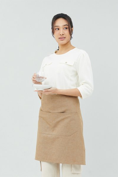 Boston Short Peanut Chef Apron