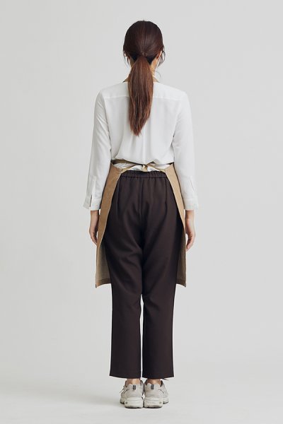 Combini Bib Apron - Peanut