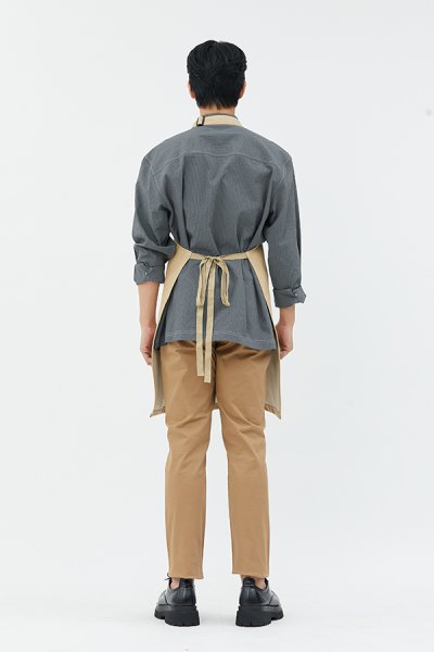 Combini Bib Apron - Caramel