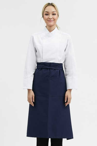Boston Long Navy Chef Apron