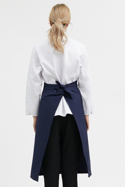 Boston Long Navy Chef Apron