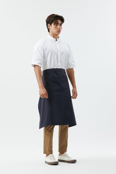 Boston Long Navy Chef Apron