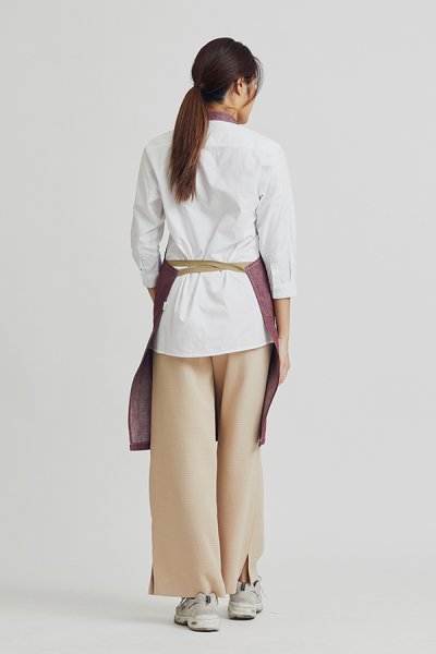 Combini Bib Apron - Wine