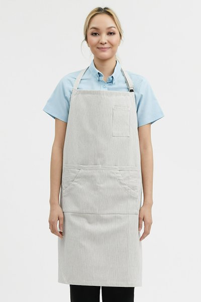 Chelsea Stripe Bib Apron