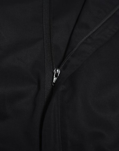 Jeff White Zipper Shortsleeves Chef Jacket