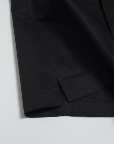 Jeff White Zipper Shortsleeves Chef Jacket