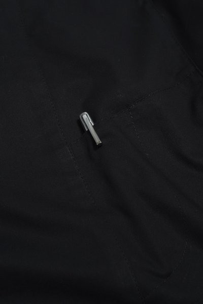 Tommy Black Longsleeves Chef Jacket with Press Buttons / 100% cotton