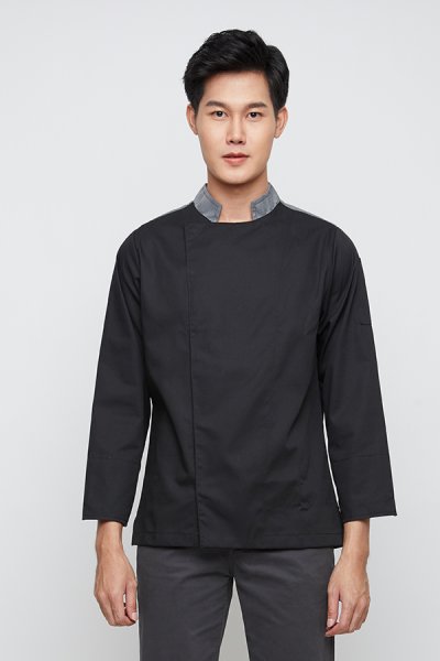 Newton Black & Grey Chef Jacket