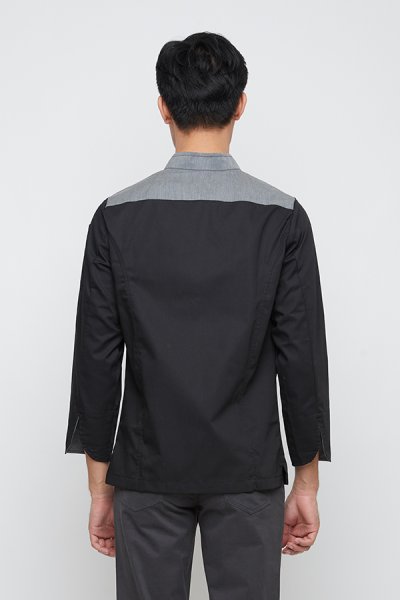 Newton Black & Grey Chef Jacket