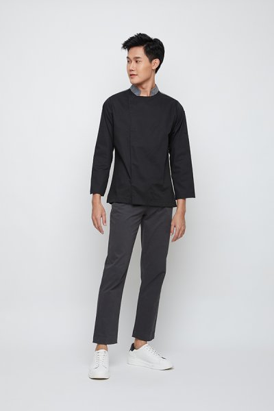 Newton Black & Grey Chef Jacket