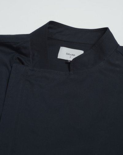 Jeff Navy Zipper Longsleeves Chef Jacket