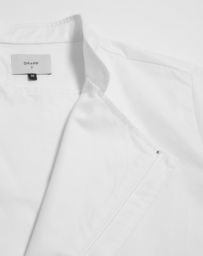 Jeff White Zipper Longsleeves Chef Jacket