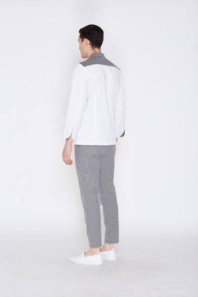 Newton White & Grey Chef Jacket