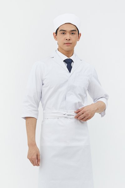 Hana 3/4 sleeves japanese chef jacket