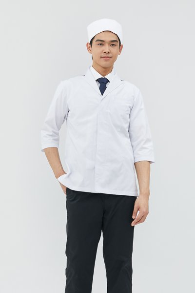 Hana 3/4 sleeves japanese chef jacket