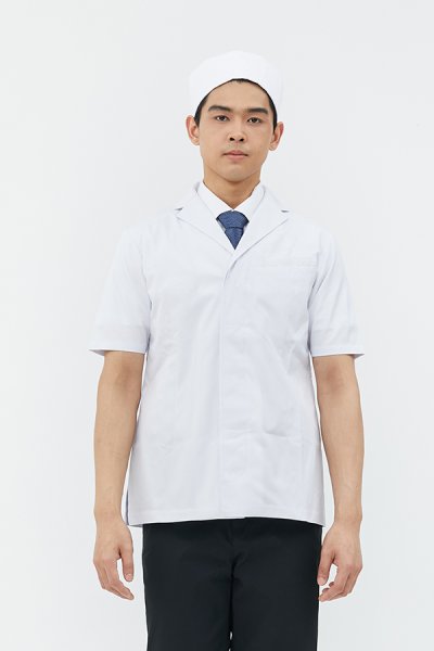Hana shortsleeves japanese chef jacket