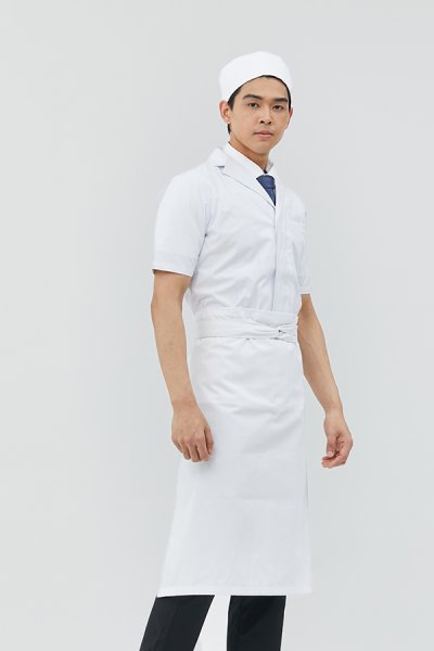 Hana shortsleeves japanese chef jacket