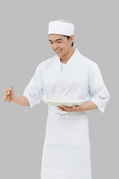 Jinbei 3/4 sleeves japanese Chef Jacket