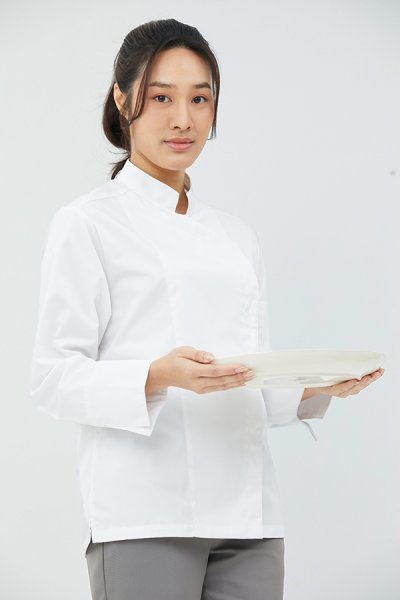 Lisa Women Fit Long sleeves Chef jacket