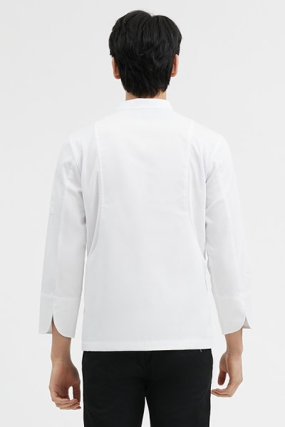 Nick White Longsleeves Stretch Chef Jacket
