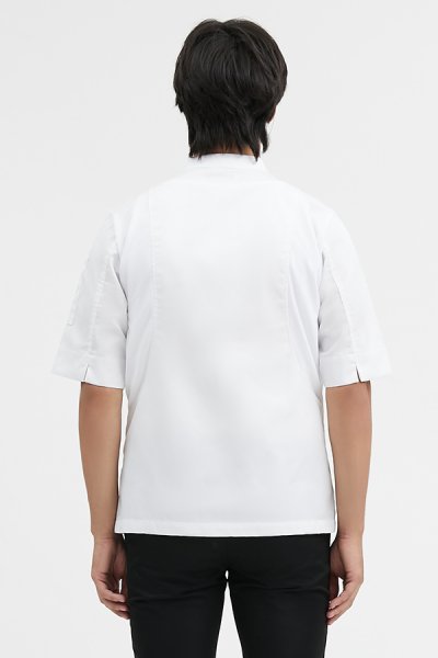 Nick White Shortsleeves Stretch Chef Jacket