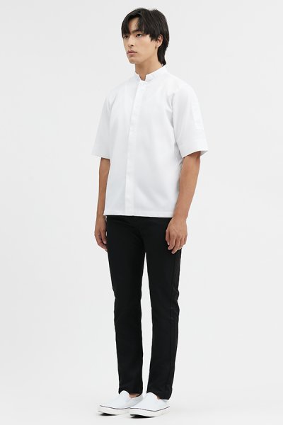 Nick White Shortsleeves Stretch Chef Jacket