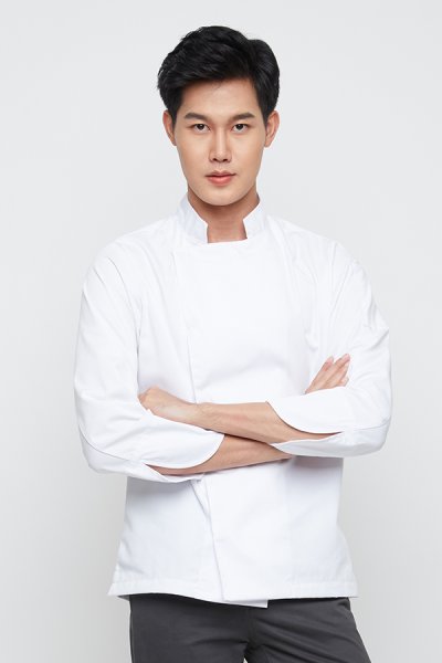 Newton White Chef Jacket