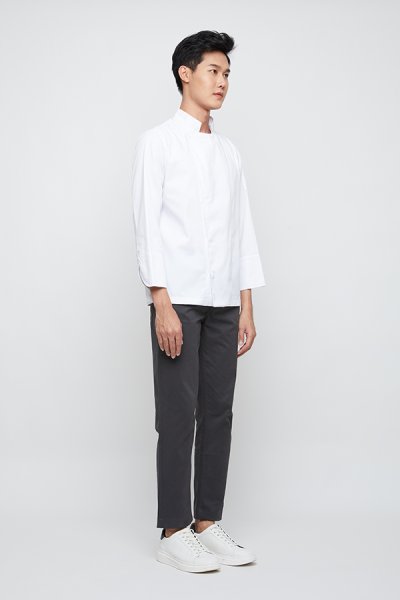 Newton White Chef Jacket