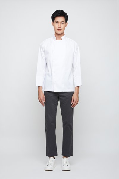 Newton White Chef Jacket