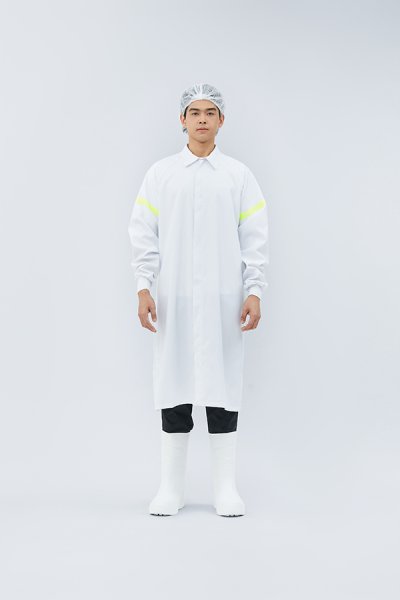 Food Factory Labcoat - Shirt Collar
