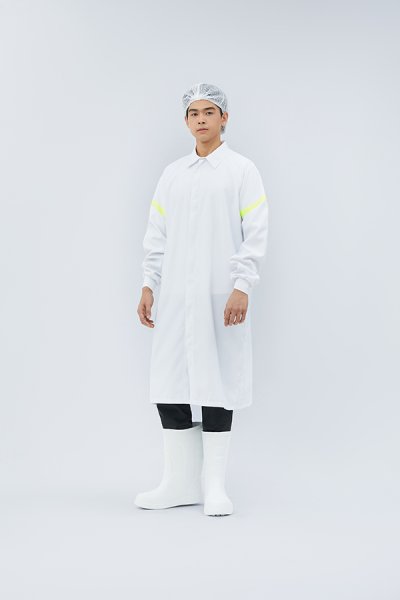 Food Factory Labcoat - Shirt Collar