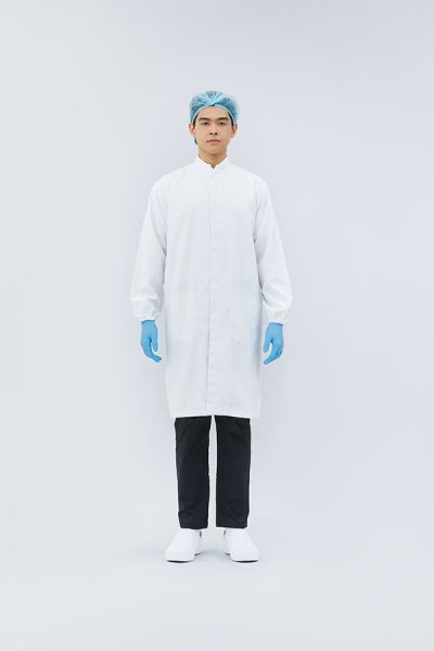 Food Factory Labcoat - Stand Collar