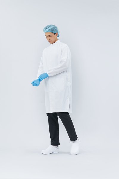 Food Factory Labcoat - Stand Collar