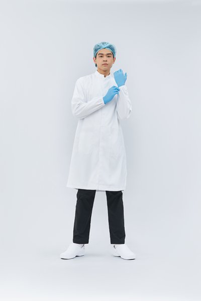 Food Factory Labcoat - Stand Collar