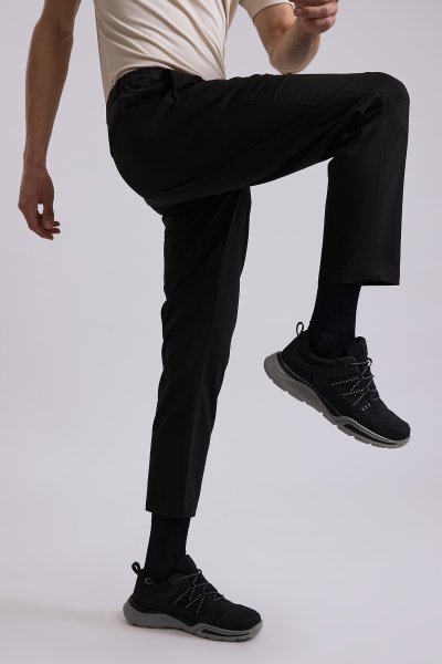 Black Stretch Smart Fit Trousers