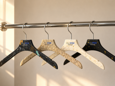 Bio-Lumber Clothes Hanger