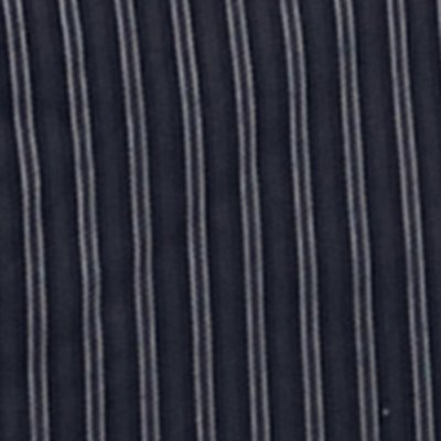 Black Stripe Elastic Waist Slim Fit Trousers