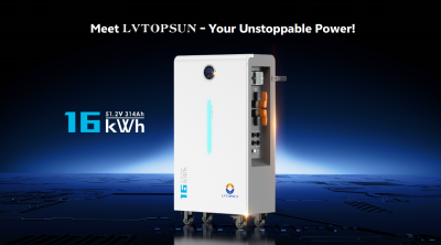 Lithium Battery 51.2Vdc 314Ah G4 (16Kwh) IP65 WIFI  warranty 10 years