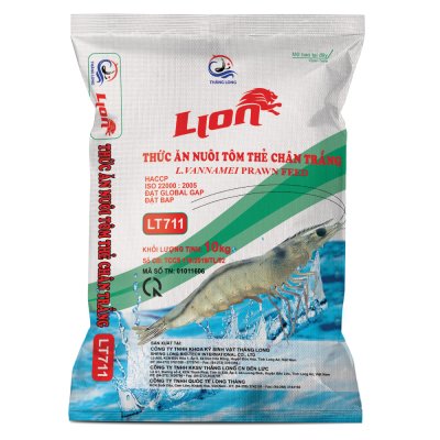 อาหารกุ้งขาวโปรตีนสูง (LION LT711 - LT716)