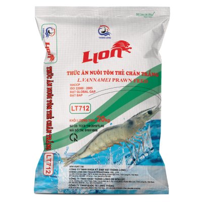 อาหารกุ้งขาวโปรตีนสูง (LION LT711 - LT716)