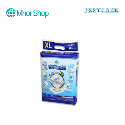 แผ่นรองซับ Bestcare  ซึมซับดี ซึมซับไว ไม่อับ (จำนวน 10ชิ้น)