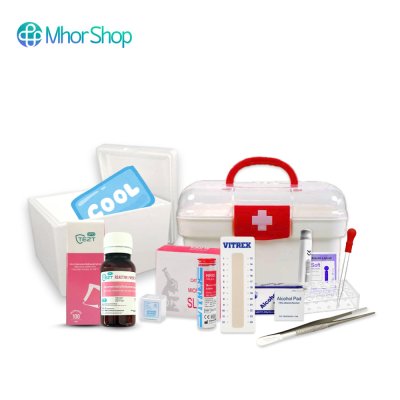 ชุดหายาฆ่าแมลงในเลือดเกษตรกร  หรือกระดาษทดสอบโคลีนเอสเตอเรส 100 แผ่น*ชุดพร้อมใช้งาน*