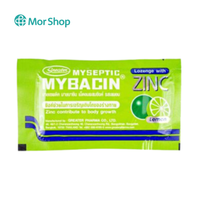 MYSEPTIC MYBACIN Lozenges with Zinc  Flavor 10 tablets