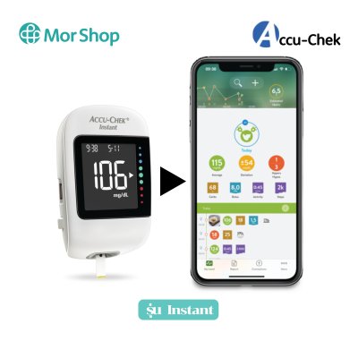 เครื่องตรวจน้ำตาลในเลือด Accu-Chek รุ่น Instant