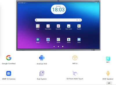 Horion M6APRO V2 nteractive panel with EDLA - กระดานอัจฉริยะ