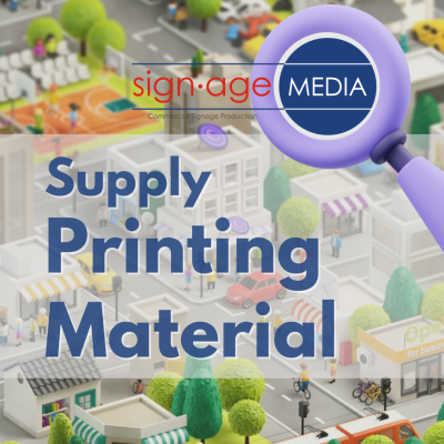 Supply Branding Material