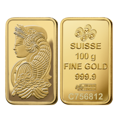 Pamp Suisse Gold Bar 100g